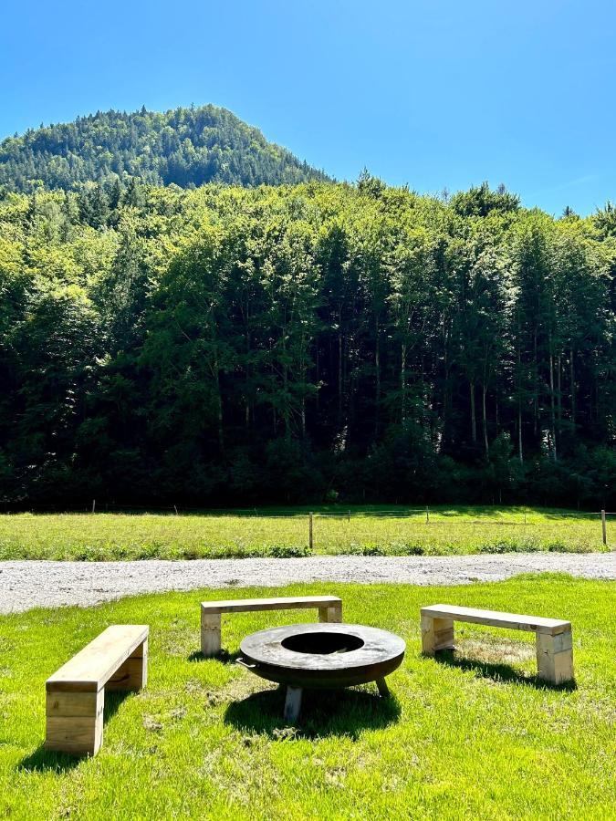 Das Gruenhaus - Dein Chalet In Grünau im Almtal Exteriér fotografie